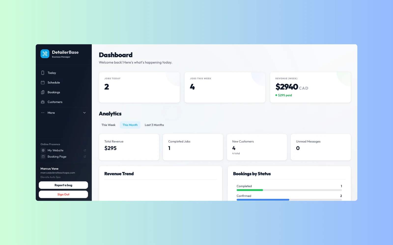 DetailerBase preview
